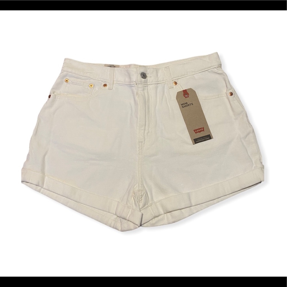 Levi's Mom High-Rise Denim Short